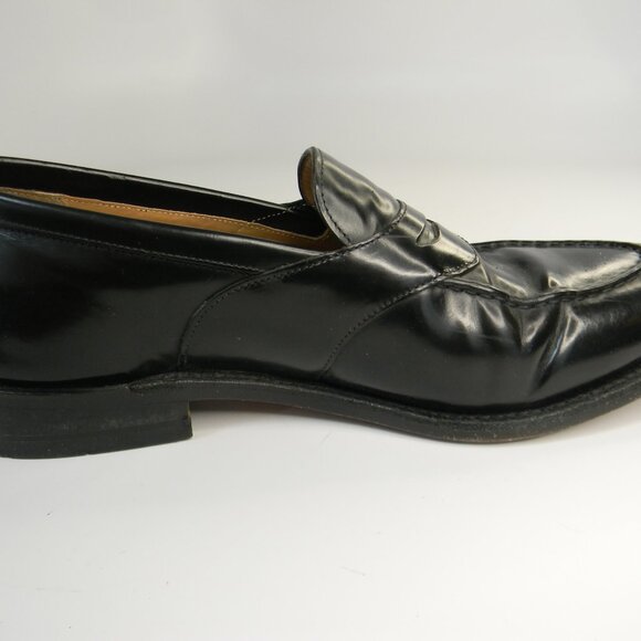 Mens Charles Tyrwhitt Jermyn Black Street Shoes Size 9.5 Goodyear Welded - Picture 1 of 12